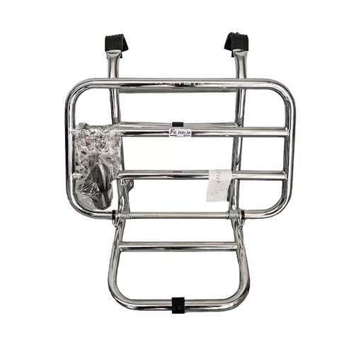 Porte bagages avant chromé - porte-bagages,